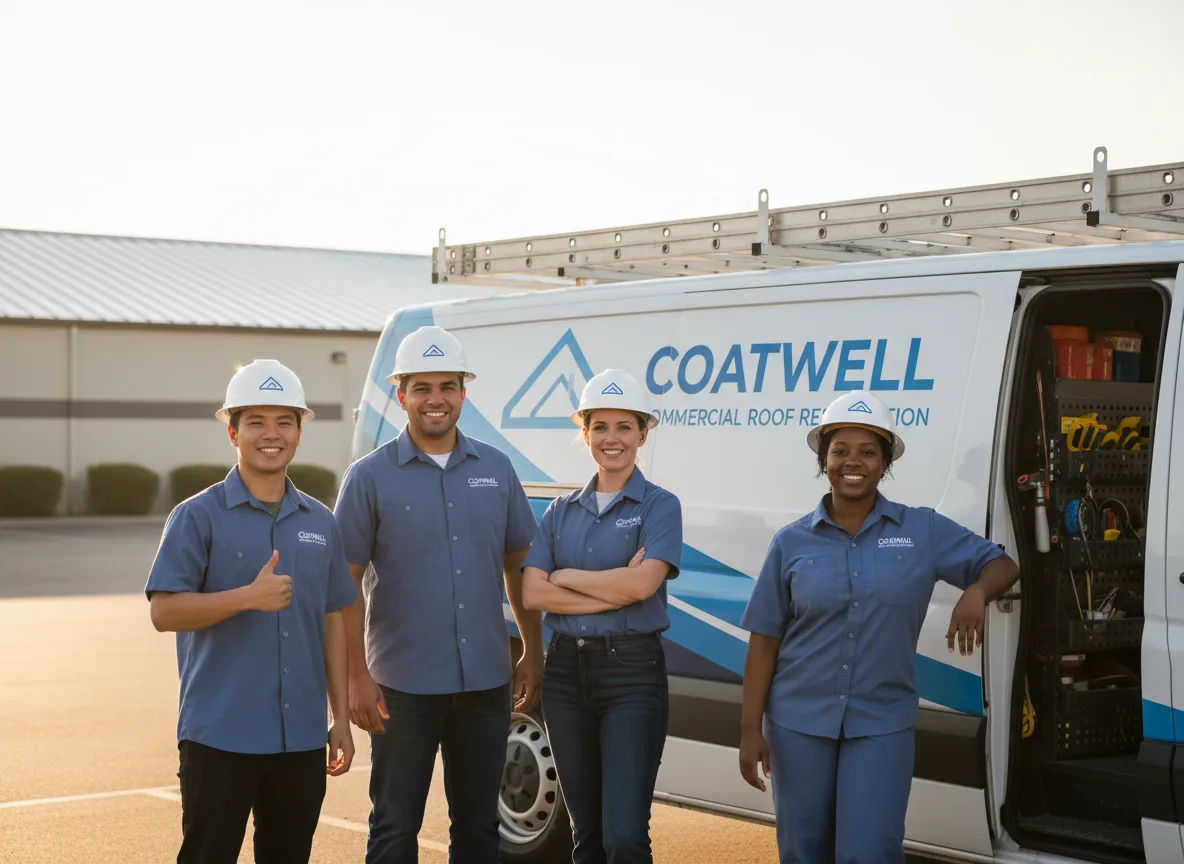 Commercial roof coating company in Wakefield, MA